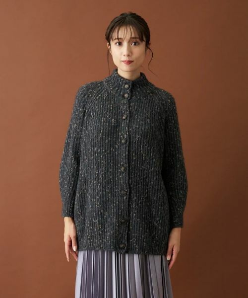 Leilian / レリアン テーラードジャケット | ハイネックニットジャケット【LE TRICOT PERUGIA】 | 詳細11