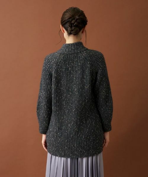 Leilian / レリアン テーラードジャケット | ハイネックニットジャケット【LE TRICOT PERUGIA】 | 詳細13