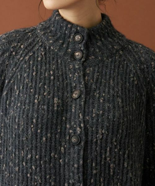 Leilian / レリアン テーラードジャケット | ハイネックニットジャケット【LE TRICOT PERUGIA】 | 詳細14