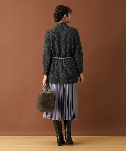 Leilian / レリアン テーラードジャケット | ハイネックニットジャケット【LE TRICOT PERUGIA】 | 詳細6