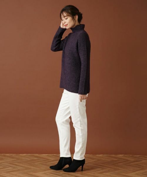 Leilian / レリアン ニット・セーター | ハイネックニットプルオーバー【LE TRICOT PERUGIA】 | 詳細2