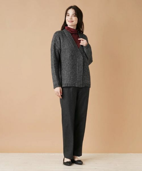 Leilian / レリアン カーディガン・ボレロ | ラメニットカーディガン | 詳細1