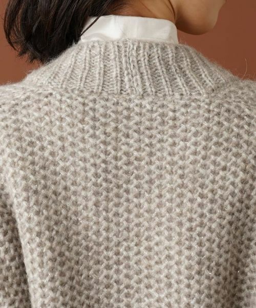 Leilian / レリアン カーディガン・ボレロ | ラメニットカーディガン | 詳細12