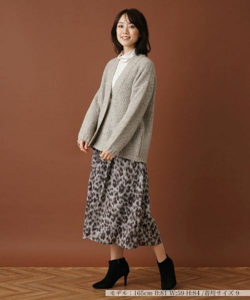 Leilian / レリアン カーディガン・ボレロ | ラメニットカーディガン | 詳細4