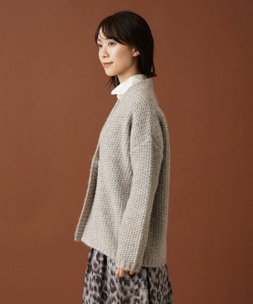Leilian / レリアン カーディガン・ボレロ | ラメニットカーディガン | 詳細8