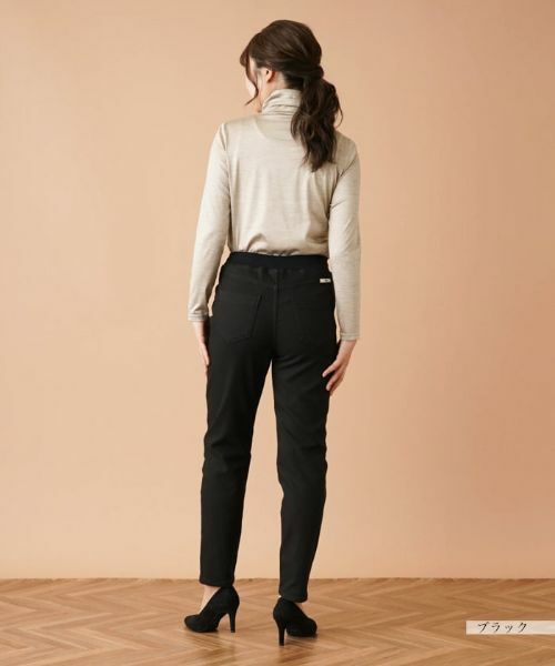 Leilian / レリアン デニムパンツ | 【あったか素材】イージーデニムパンツ【L JEANS】 | 詳細3