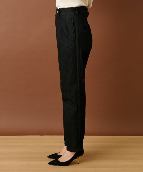 Leilian / レリアン デニムパンツ | ツータックジーンズ【L JEANS】 | 詳細3