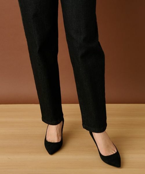 Leilian / レリアン デニムパンツ | ツータックジーンズ【L JEANS】 | 詳細5