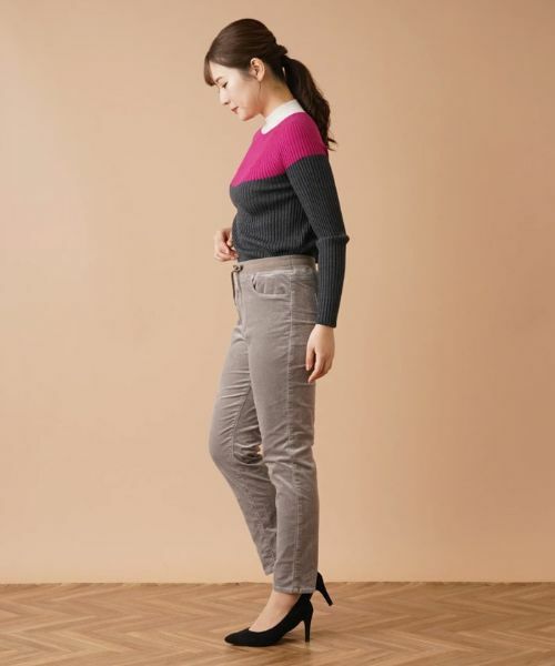 Leilian / レリアン その他パンツ | ストレッチコーデュロイパンツ【L JEANS】 | 詳細16