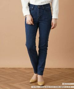 Leilian / レリアン デニムパンツ | 【あったか素材】ストレッチデニムパンツ【L JEANS】