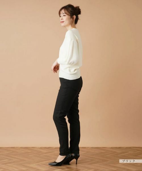 Leilian / レリアン デニムパンツ | 【あったか素材】ストレッチデニムパンツ【L JEANS】 | 詳細14