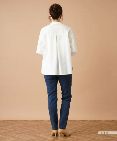 Leilian / レリアン デニムパンツ | 【あったか素材】ストレッチデニムパンツ【L JEANS】 | 詳細3