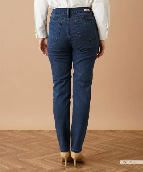 Leilian / レリアン デニムパンツ | 【あったか素材】ストレッチデニムパンツ【L JEANS】 | 詳細6