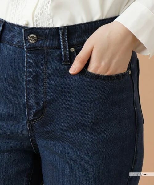 Leilian / レリアン デニムパンツ | 【あったか素材】ストレッチデニムパンツ【L JEANS】 | 詳細9