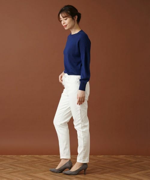 Leilian / レリアン デニムパンツ | 【あったか素材】ストレッチイージージーンズ【L JEANS】 | 詳細2