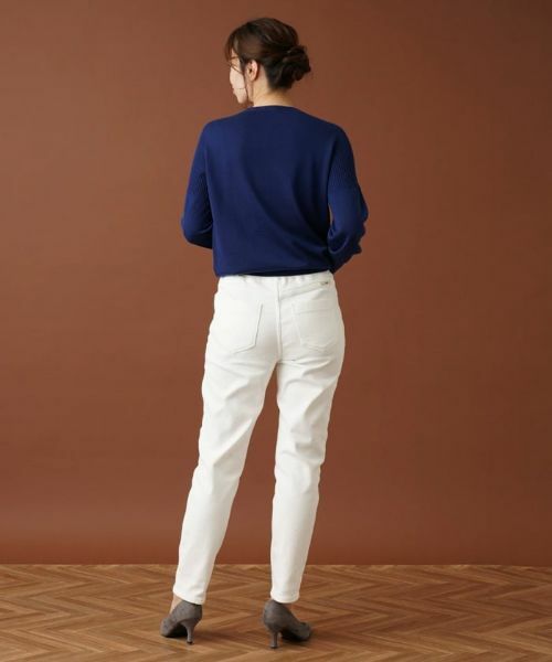 Leilian / レリアン デニムパンツ | 【あったか素材】ストレッチイージージーンズ【L JEANS】 | 詳細3