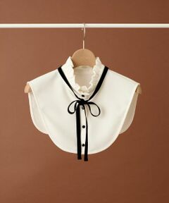 Leilian / レリアン マフラー・ショール・スヌード・ストール | つけ襟（リボンタイ付き）