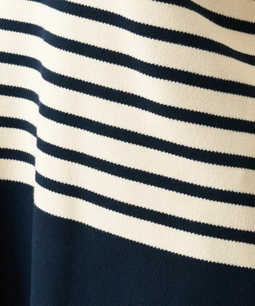 Leilian / レリアン ニット・セーター | ボーダーモックネックニット | 詳細12
