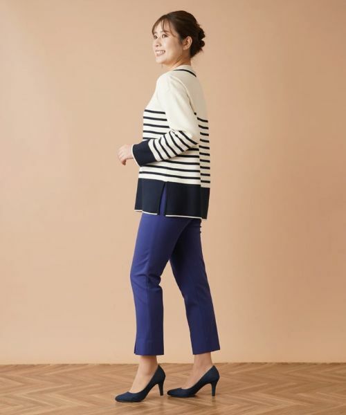 Leilian / レリアン ニット・セーター | ボーダーモックネックニット | 詳細15