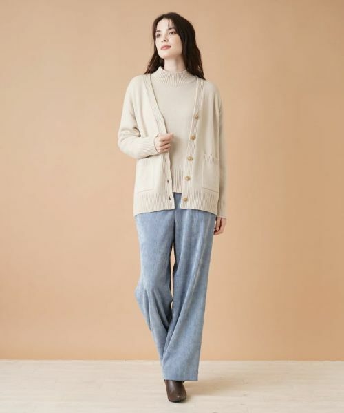 Leilian / レリアン カーディガン・ボレロ | Vネックニットカーディガン | 詳細16