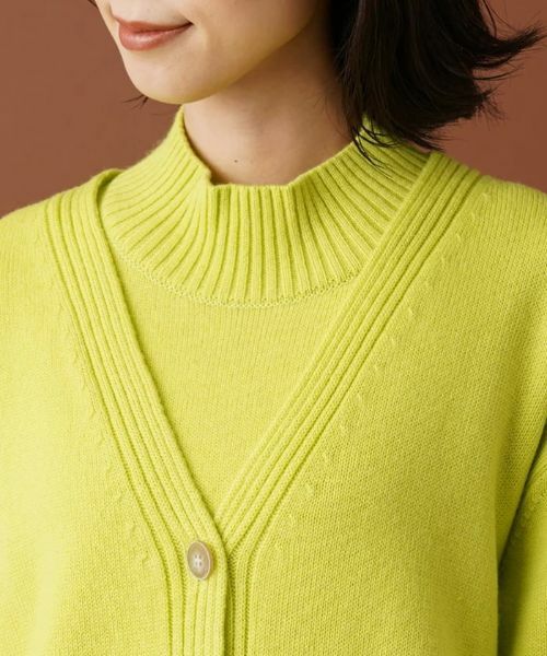 Leilian / レリアン カーディガン・ボレロ | Vネックニットカーディガン | 詳細7
