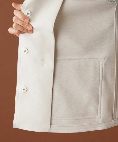 Leilian / レリアン テーラードジャケット | ボクシーノーカラージャケット | 詳細12