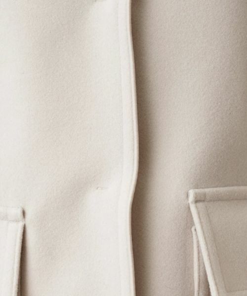 Leilian / レリアン テーラードジャケット | ボクシーノーカラージャケット | 詳細13