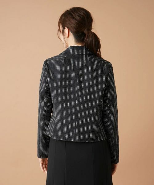 Leilian / レリアン テーラードジャケット | ドットテーラードジャケット | 詳細6