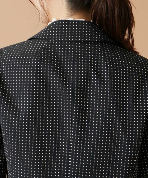 Leilian / レリアン テーラードジャケット | ドットテーラードジャケット | 詳細9