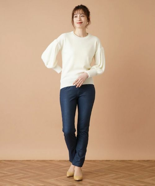 Leilian / レリアン ニット・セーター | 切替ボリュームスリーブニット | 詳細14