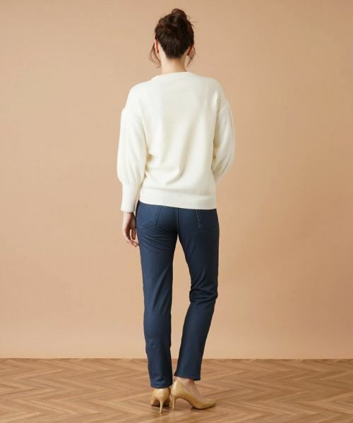 Leilian / レリアン ニット・セーター | 切替ボリュームスリーブニット | 詳細15