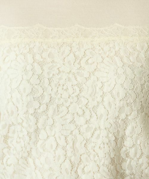 Leilian / レリアン ニット・セーター | レース切替ニットプルオーバー | 詳細10