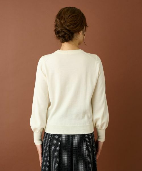 Leilian / レリアン ニット・セーター | レース切替ニットプルオーバー | 詳細6