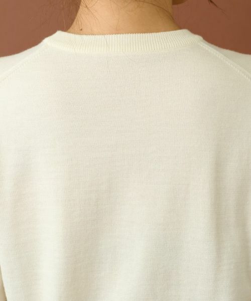 Leilian / レリアン ニット・セーター | レース切替ニットプルオーバー | 詳細8