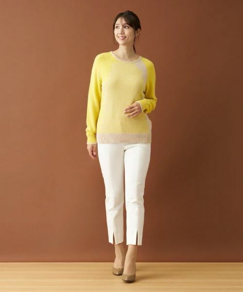 Leilian / レリアン ニット・セーター | カラーブロックボーダーニット | 詳細4