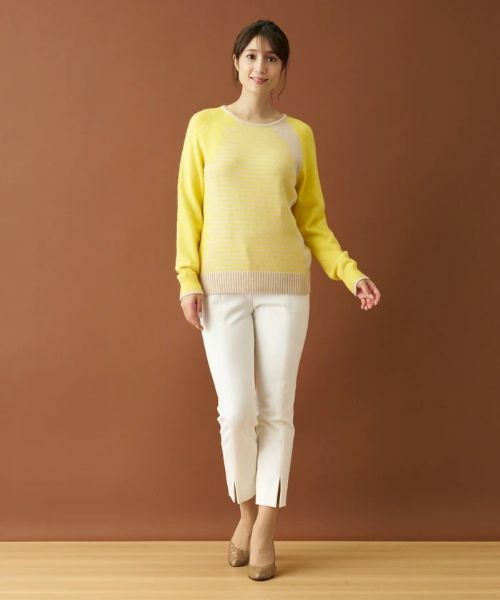 Leilian / レリアン ニット・セーター | カラーブロックボーダーニット | 詳細5