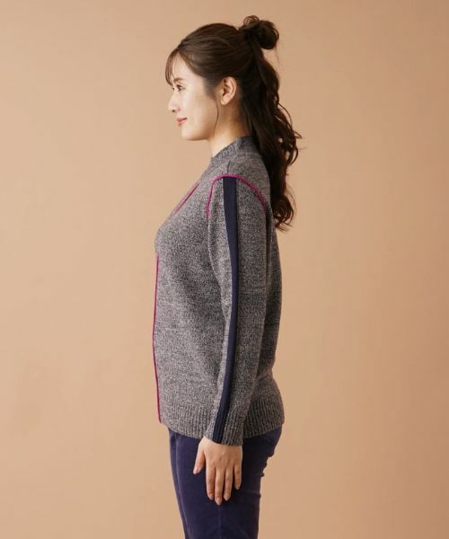 Leilian / レリアン ニット・セーター | 配色ハイネックニットプルオーバー | 詳細5