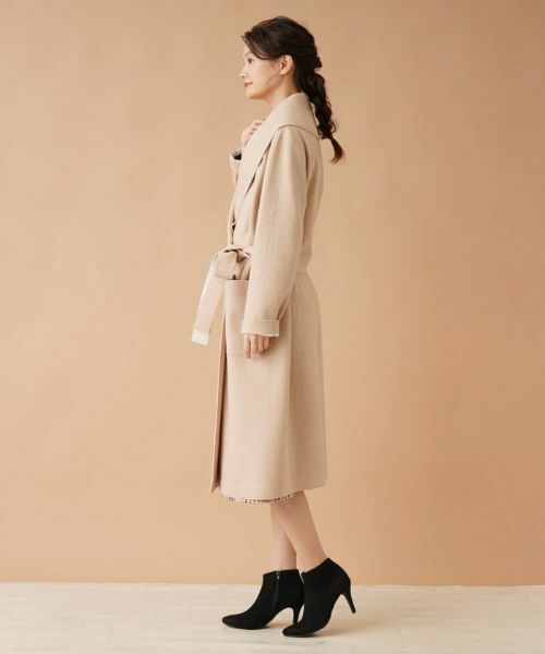 Leilian / レリアン その他アウター | ビッグショールカラーコート | 詳細2