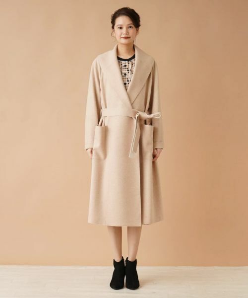 Leilian / レリアン その他アウター | ビッグショールカラーコート | 詳細4