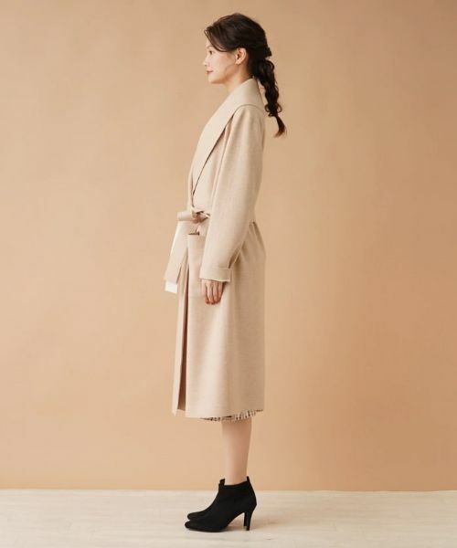 Leilian / レリアン その他アウター | ビッグショールカラーコート | 詳細5