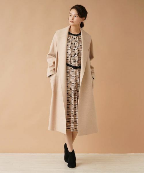 Leilian / レリアン その他アウター | ビッグショールカラーコート | 詳細7