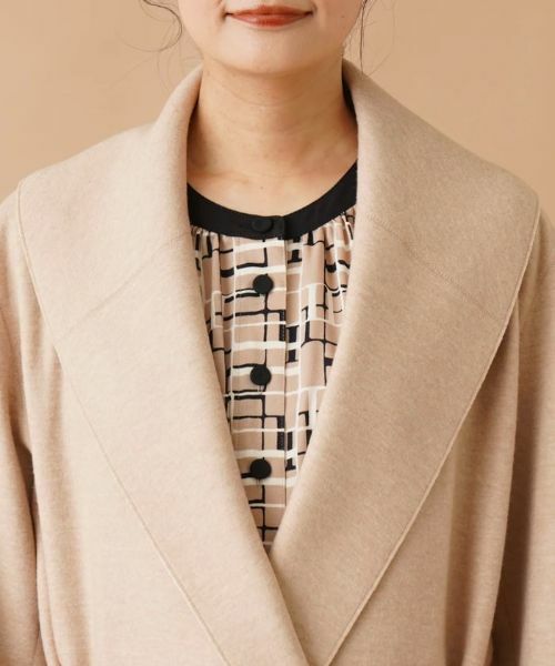 Leilian / レリアン その他アウター | ビッグショールカラーコート | 詳細8