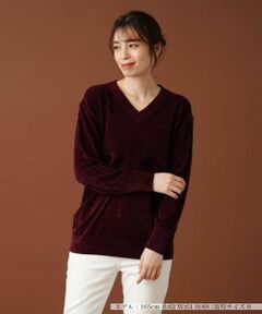 Leilian / レリアン ニット・セーター | Vネックニットプルオーバー