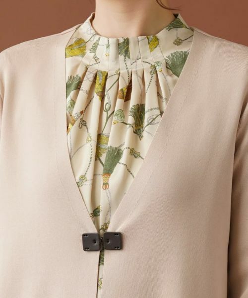 Leilian / レリアン カーディガン・ボレロ | Vネックロングカーディガン | 詳細10