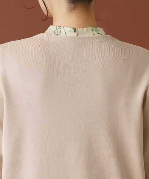 Leilian / レリアン カーディガン・ボレロ | Vネックロングカーディガン | 詳細12