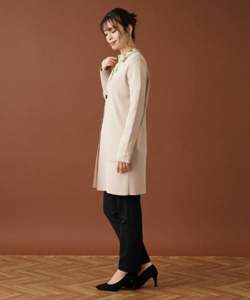 Leilian / レリアン カーディガン・ボレロ | Vネックロングカーディガン | 詳細5