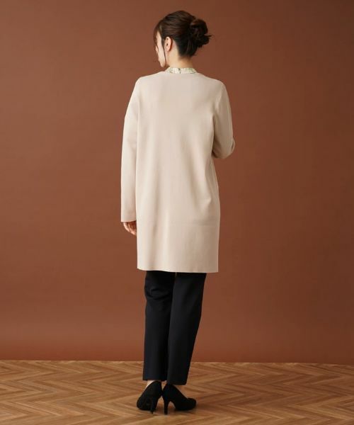 Leilian / レリアン カーディガン・ボレロ | Vネックロングカーディガン | 詳細6