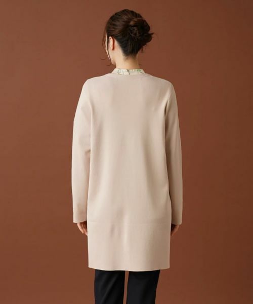 Leilian / レリアン カーディガン・ボレロ | Vネックロングカーディガン | 詳細9