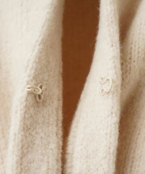 Leilian / レリアン テーラードジャケット | ノーカラーニットジャケット【my perfect wardrobe】 | 詳細13