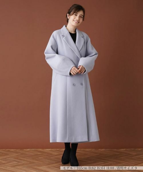 Leilian / レリアン その他アウター | ダブルロングコート【Leilian：EZUMI】 | 詳細1